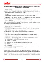 Предварительный просмотр 14 страницы baltur Spark 18 DSGW Instruction Manual