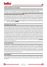 Предварительный просмотр 45 страницы baltur Spark 18 DSGW Instruction Manual