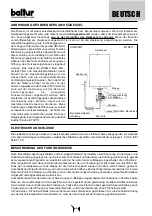 Preview for 41 page of baltur SPARKGAS 20P - 20PW Instruction