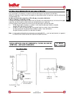 Предварительный просмотр 44 страницы baltur SPARKGAS 30 LX Instruction