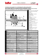 Предварительный просмотр 70 страницы baltur SPARKGAS 30 LX Instruction