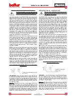 Предварительный просмотр 73 страницы baltur SPARKGAS 30 LX Instruction