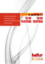 baltur TB L 45P Instructions Manual preview