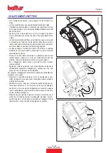 Preview for 15 page of baltur TBG 110 LX ME /V Instruction Manual For Installation, Use And Maintenance