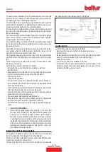 Preview for 64 page of baltur TBG 110 LX ME /V Instruction Manual For Installation, Use And Maintenance