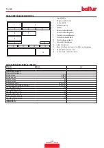 Preview for 8 page of baltur TBG 1100 MC Instruction Manual For Installation, Use And Maintenance