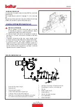 Предварительный просмотр 13 страницы baltur TBG 1100 MC Instruction Manual For Installation, Use And Maintenance