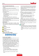 Предварительный просмотр 36 страницы baltur TBG 1100 MC Instruction Manual For Installation, Use And Maintenance