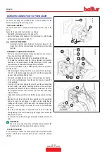 Предварительный просмотр 42 страницы baltur TBG 1100 MC Instruction Manual For Installation, Use And Maintenance