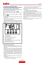 Preview for 47 page of baltur TBG 1100 MC Instruction Manual For Installation, Use And Maintenance