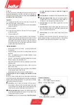 Preview for 17 page of baltur TBG 1100 MC Manual User Instructions