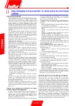 Preview for 72 page of baltur TBG 1100 ME User Instruction Manual