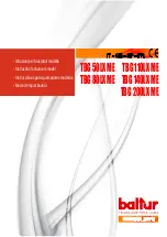 Предварительный просмотр 1 страницы baltur TBG 110LX ME Instruction