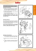 Предварительный просмотр 9 страницы baltur TBG 110LX ME Instruction