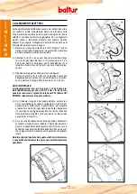 Предварительный просмотр 10 страницы baltur TBG 110LX ME Instruction