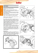 Предварительный просмотр 16 страницы baltur TBG 110LX ME Instruction