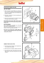 Предварительный просмотр 25 страницы baltur TBG 110LX ME Instruction