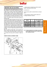 Предварительный просмотр 31 страницы baltur TBG 110LX ME Instruction