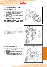 Предварительный просмотр 41 страницы baltur TBG 110LX ME Instruction