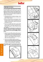 Предварительный просмотр 42 страницы baltur TBG 110LX ME Instruction