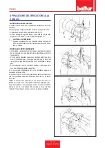 Preview for 14 page of baltur TBG 1200 MC Installation, Use And Maintenance Instruction Manual