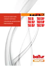 baltur TBG 120P Instruction preview