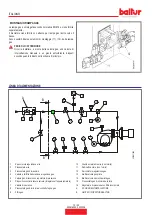 Preview for 14 page of baltur TBG 2000 LX ME Instruction Manual For Installation, Use And Maintenance