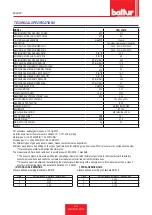 Preview for 42 page of baltur TBG 35 ME Installation, Use And Maintenance Instruction Manual