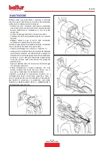 Preview for 27 page of baltur TBG 35P Instruction Manual For Installation, Use And Maintenance