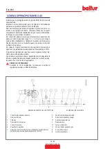 Preview for 16 page of baltur TBG 45 MC Instruction Manual For Installation, Use And Maintenance