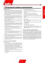 Preview for 5 page of baltur TBG 45 PN-V Instruction Manual For Use