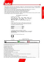 Preview for 99 page of baltur TBG 45 PN-V Instruction Manual For Use