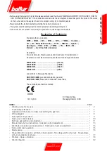 Предварительный просмотр 3 страницы baltur TBG 45 PN Instructions For Use Manual