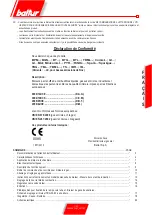 Предварительный просмотр 42 страницы baltur TBG 45 PN Instructions For Use Manual