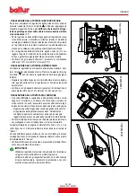 Предварительный просмотр 27 страницы baltur TBG 450LX MC Instruction Manual For Installation, Use And Maintenance