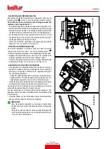 Preview for 73 page of baltur TBG 450LX MC Instruction Manual For Installation, Use And Maintenance