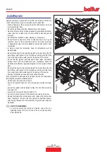 Preview for 72 page of baltur TBG 450LX ME Instruction Manual