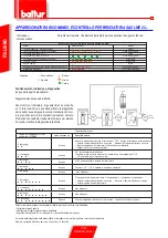 Предварительный просмотр 14 страницы baltur TBG 50 LX PN Instruction Manual For Installation, Use And Maintenance