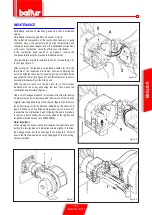 Предварительный просмотр 43 страницы baltur TBG 50 LX PN Instruction Manual For Installation, Use And Maintenance