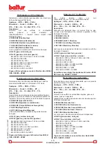 Preview for 4 page of baltur TBG 55PN-V Instructions Manual