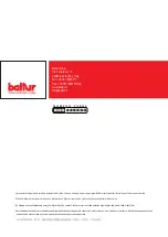 Preview for 84 page of baltur TBG 600 ME Instruction Manual For Use