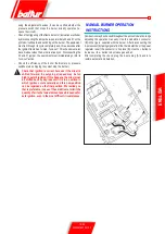 Preview for 21 page of baltur TBG 80 LX PN V Manual User Instructions