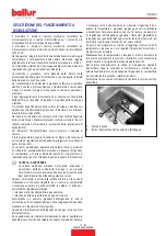 Preview for 19 page of baltur TBG 80 SLX ME Instruction Manual For Installation, Use And Maintenance