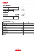 Preview for 47 page of baltur TBG 80 SLX ME Instruction Manual For Installation, Use And Maintenance