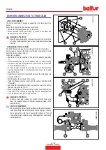 Preview for 52 page of baltur TBG 80 SLX ME Instruction Manual For Installation, Use And Maintenance