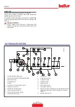 Preview for 54 page of baltur TBG 80 SLX ME Instruction Manual For Installation, Use And Maintenance