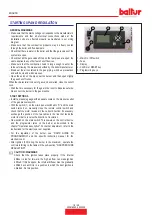 Preview for 58 page of baltur TBG 80 SLX ME Instruction Manual For Installation, Use And Maintenance