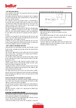 Preview for 63 page of baltur TBG 80 SLX ME Instruction Manual For Installation, Use And Maintenance