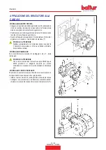 Preview for 14 page of baltur TBG 85P Instruction Manual For Installation, Use And Maintenance