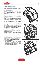 Preview for 15 page of baltur TBG 85P Instruction Manual For Installation, Use And Maintenance